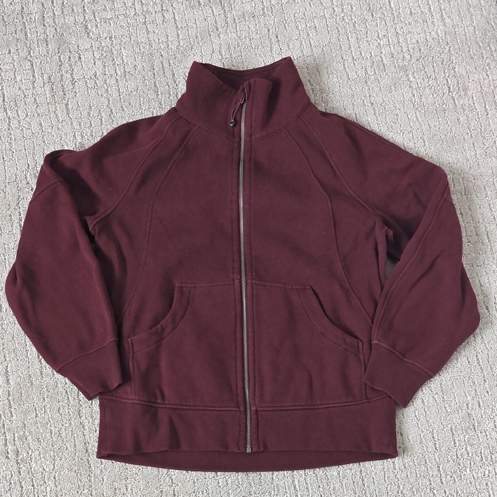 Scuba Oversized Funnel-Neck Full Zip
